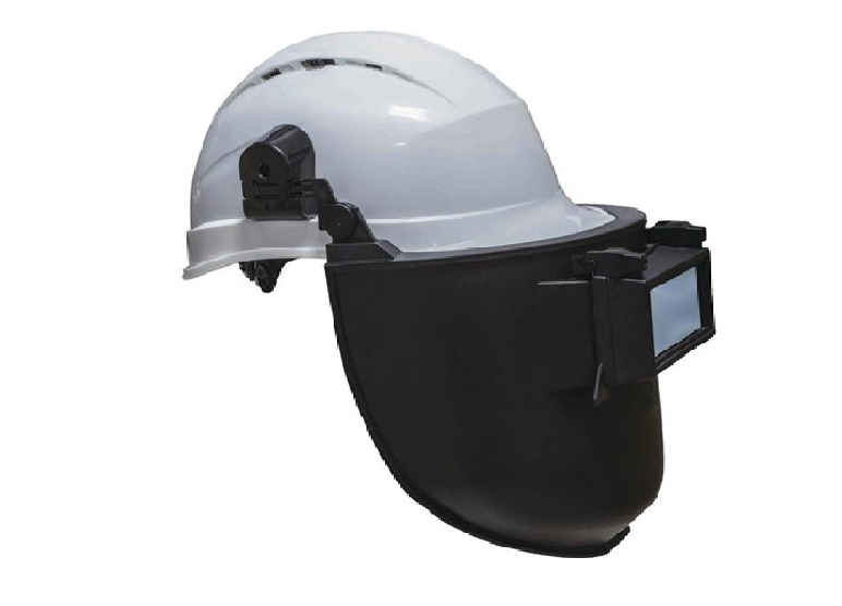 Manufacturer, Exporter, Importer, Supplier, Wholesaler, Retailer, Trader of Flip Up Type Dual-Glass Welders Guard With Helmet in Secunderabad, Telangana, India