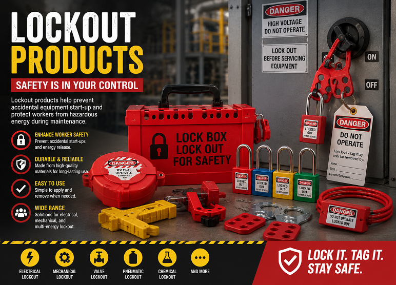 Manufacturer, Exporter, Importer, Supplier, Wholesaler, Retailer, Trader of Lockout Products in Secunderabad, Telangana, India